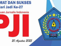 PJI Gelar Syukuran dan Pemotongan Tumpeng di HUT ke-27 di Surabaya 