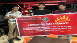 Mahasiswa Universitas Ciputra Makassar Dampingi UMKM Sate Taichan dalam Pencatatan Keuangan di Makassar 