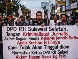 Akibat Karya Jurnalistik, Istri diduga Ikut Jadi Sasaran, PJI: ini Bentuk Krimilisasi Pers