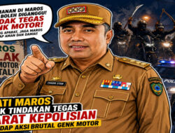 Keamanan Maros Tidak Boleh Diganggu! Bupati Chaidir: Aparat Penegak Hukum Tindak Tegas Genk Motor