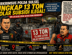 Dirkrimsus Polda Sulsel Ungkap 13 Ton Solar Subsidi Ilegal, DPD LIN Sulsel Desak Aktor Utama Dibongkar