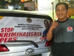 Ketua DPD PJI Sulsel Kutuk Keras Dugaan Penganiayaan dan Ancaman Pembunuhan terhadap Jurnalis di Takalar